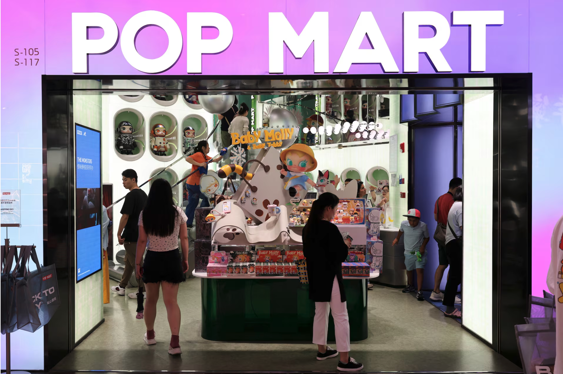 4‑foot Labubu at auction